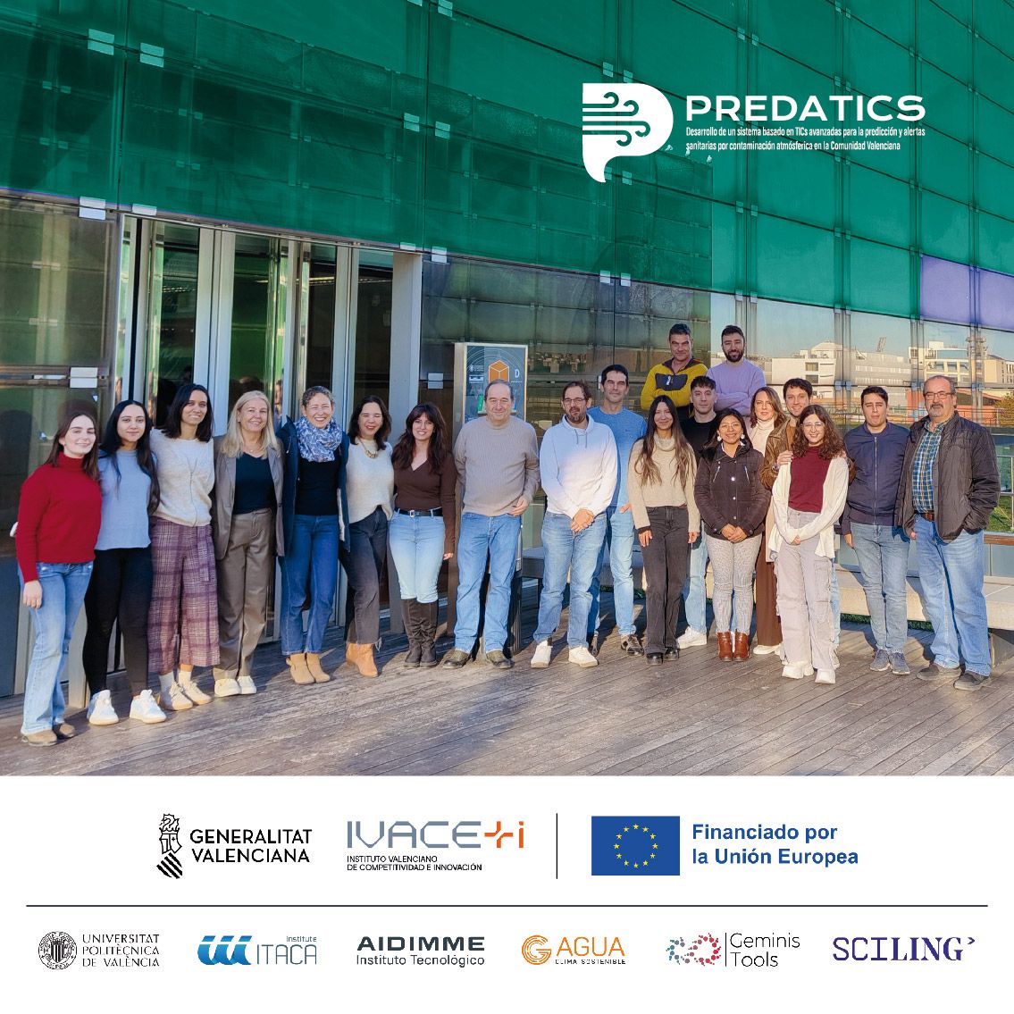 PREDATICS desarrolla una tecnología pionera que analiza la contaminación del aire en áreas de València sin puntos de medición
